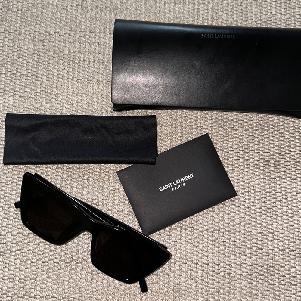 Saint Laurent Mica cat eye sunglasses SL276 001